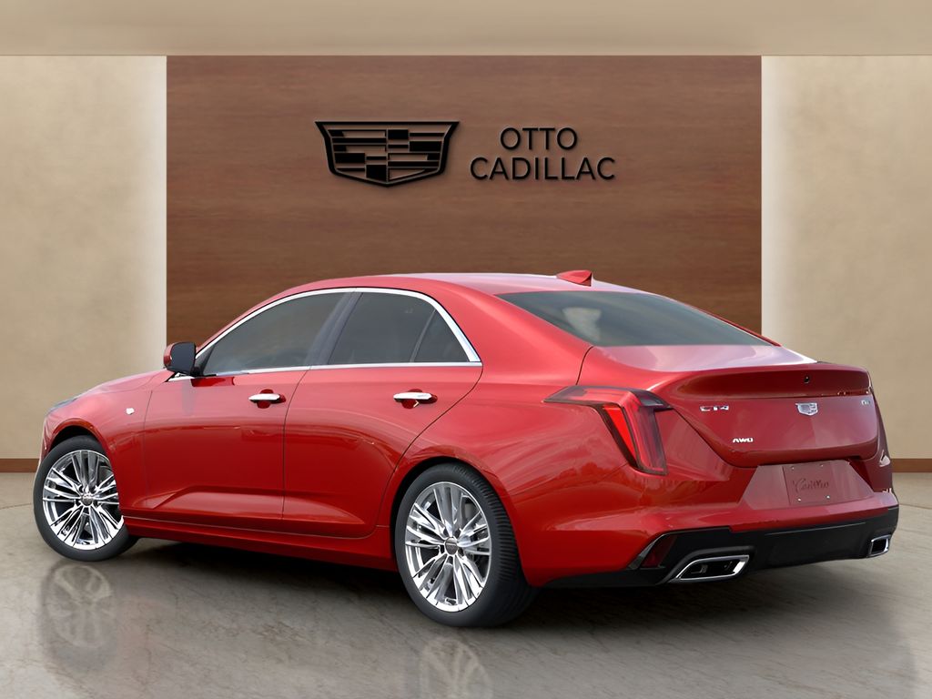 new 2025 Cadillac CT4 car, priced at $48,660