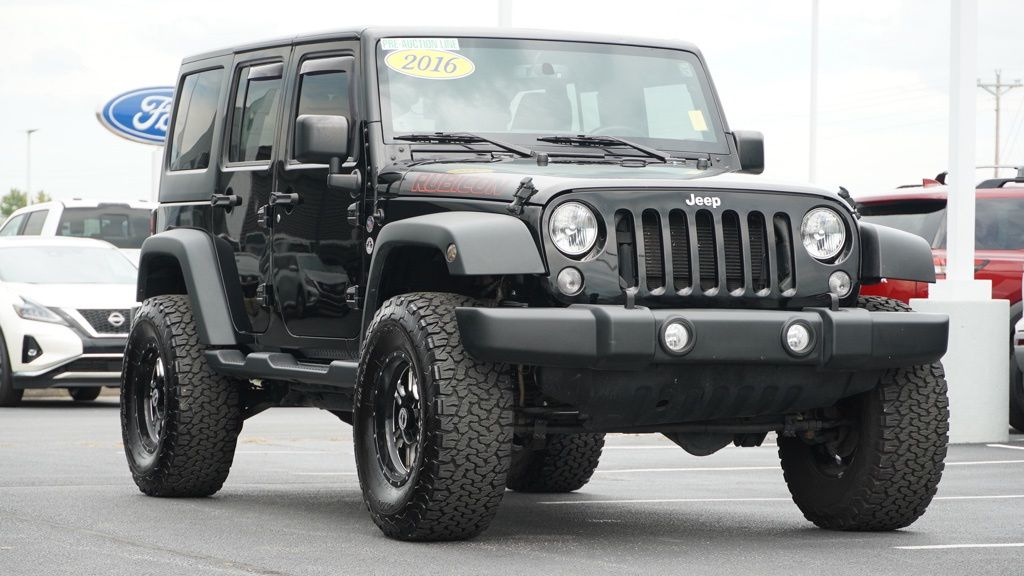 used 2016 Jeep Wrangler car, priced at $24,000