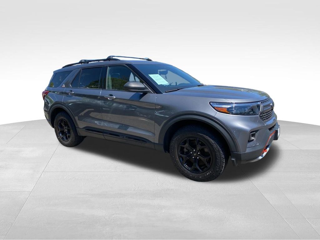 used 2022 Ford Explorer car, priced at $33,495