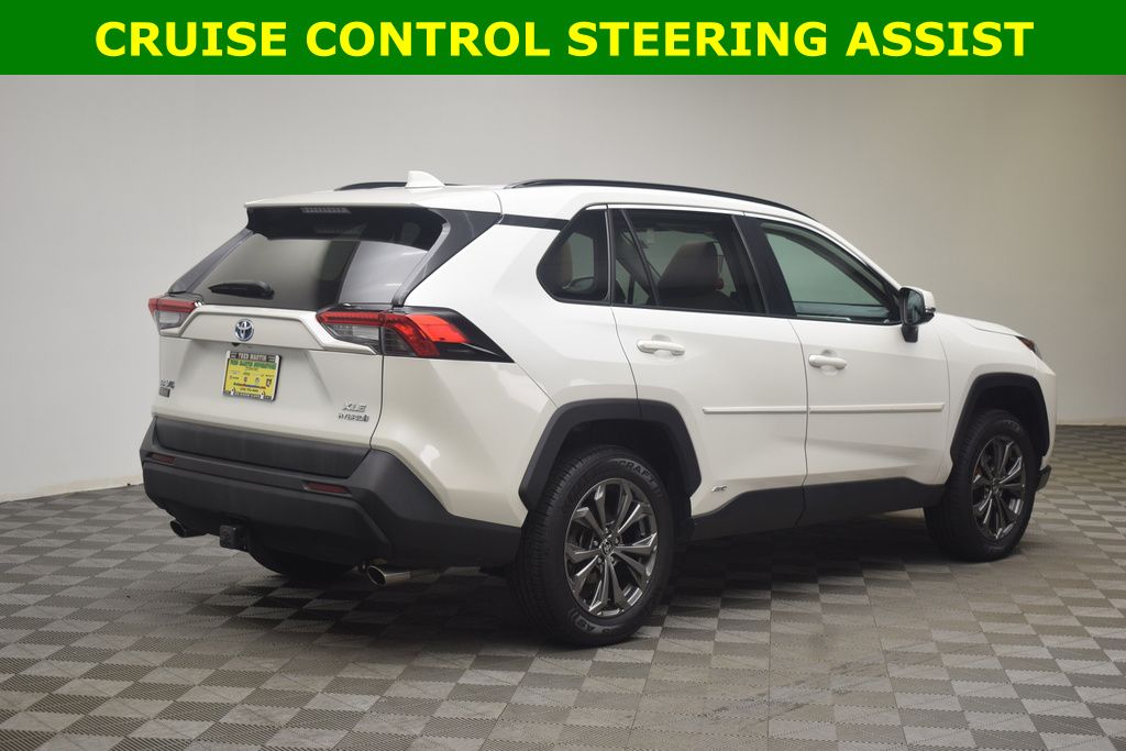 used 2022 Toyota RAV4 Hybrid car, priced at $34,000