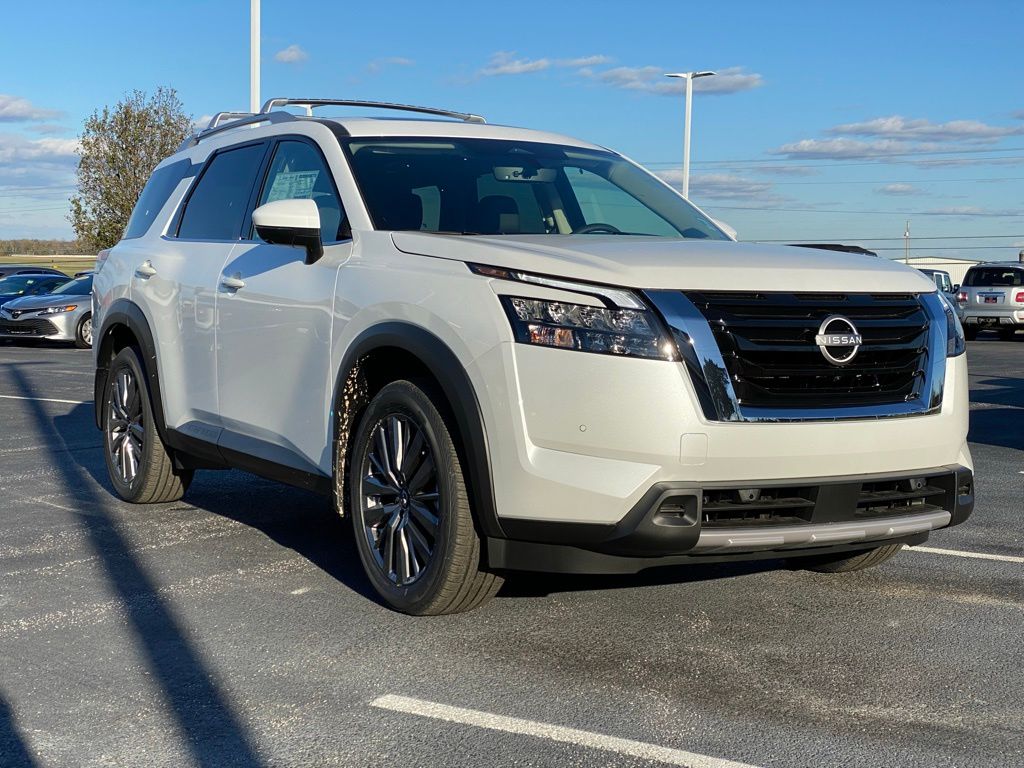 new 2025 Nissan Pathfinder car, priced at $45,948