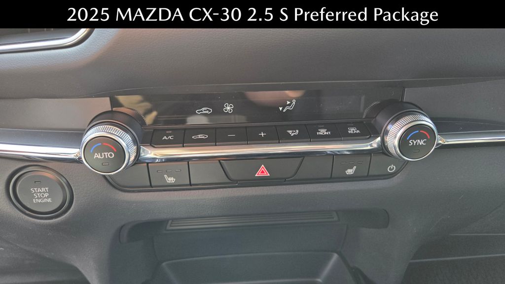 new 2025 Mazda CX-30 car, priced at $30,246