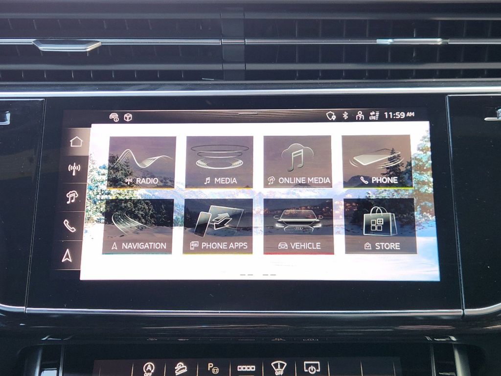 new 2025 Audi Q8 car, priced at $90,715