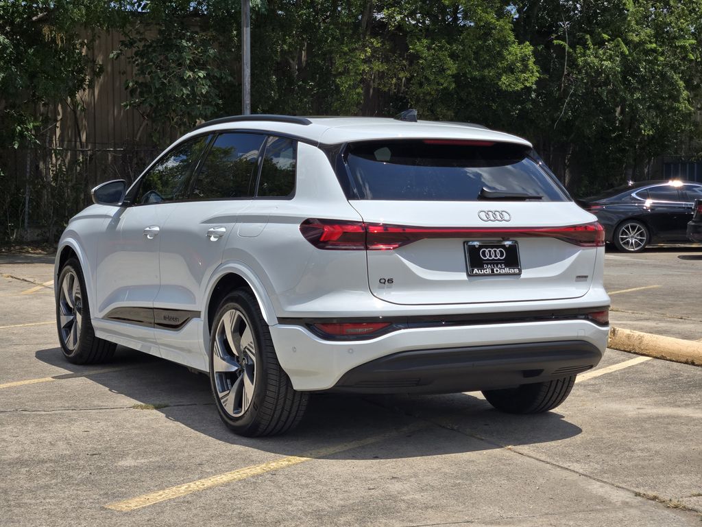 new 2025 Audi Q6 e-tron car, priced at $77,750