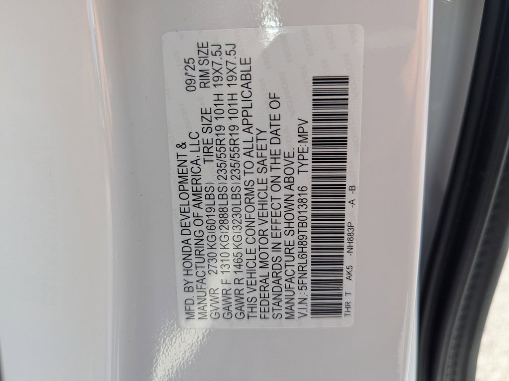 new 2026 Honda Odyssey car, priced at $49,445