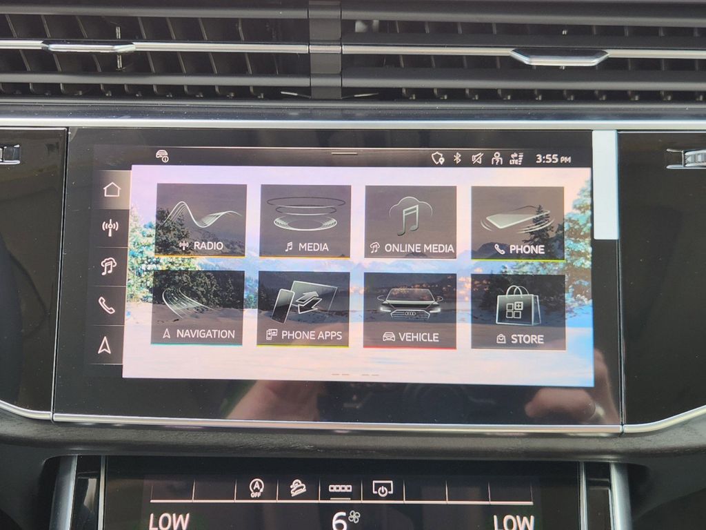 new 2025 Audi Q8 car, priced at $80,870