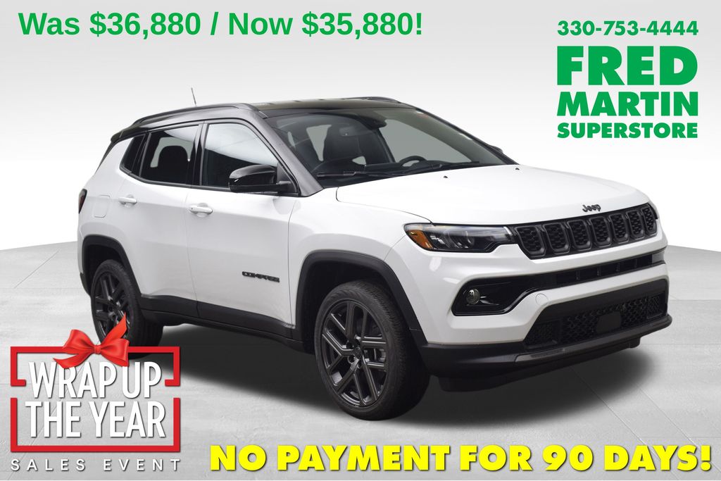 new 2026 Jeep Compass car, priced at $35,880