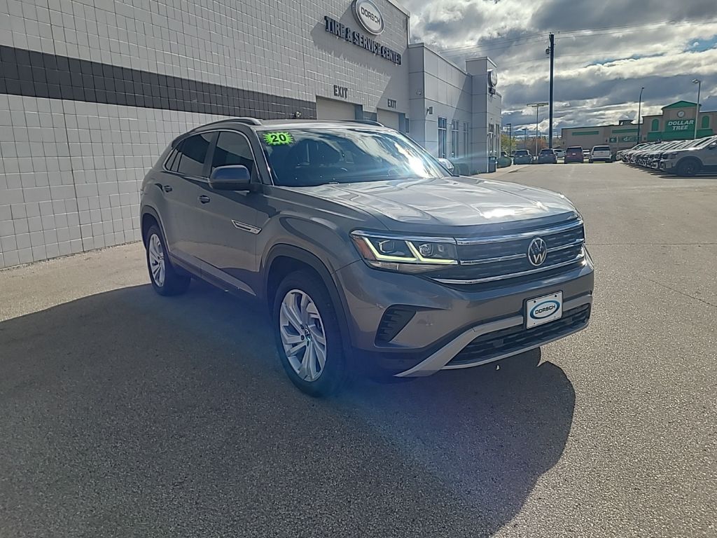 used 2020 Volkswagen Atlas Cross Sport car, priced at $19,996