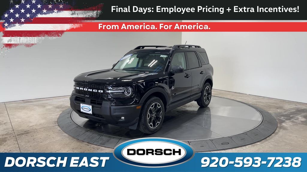 new 2025 Ford Bronco Sport car, priced at $36,509