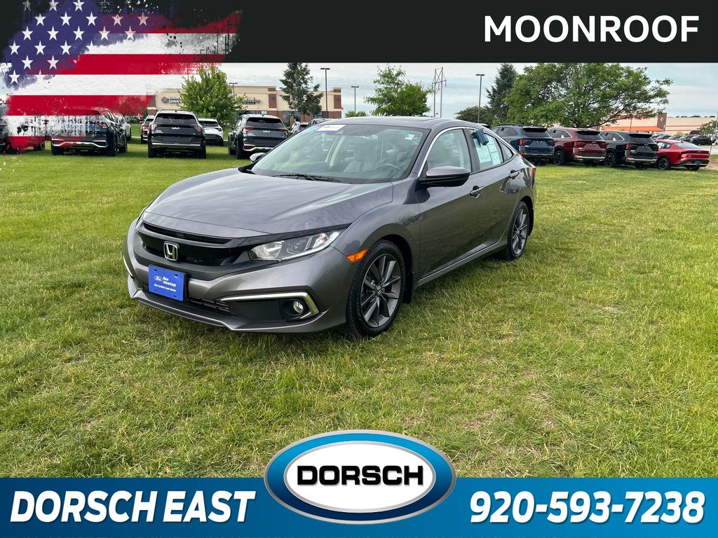 used 2020 Honda Civic car, priced at $20,916