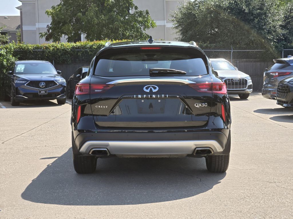 used 2022 INFINITI QX50 car, priced at $26,131