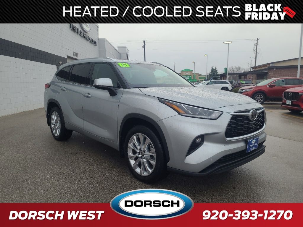 used 2021 Toyota Highlander car, priced at $41,209