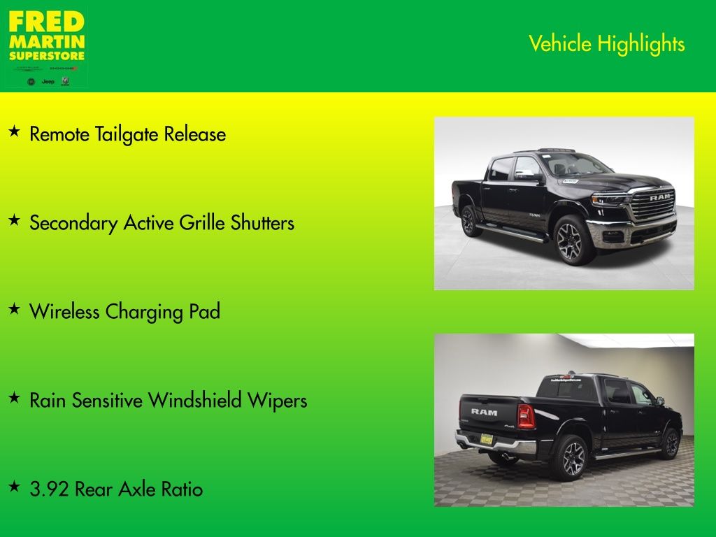 new 2026 Ram 1500 car, priced at $59,713