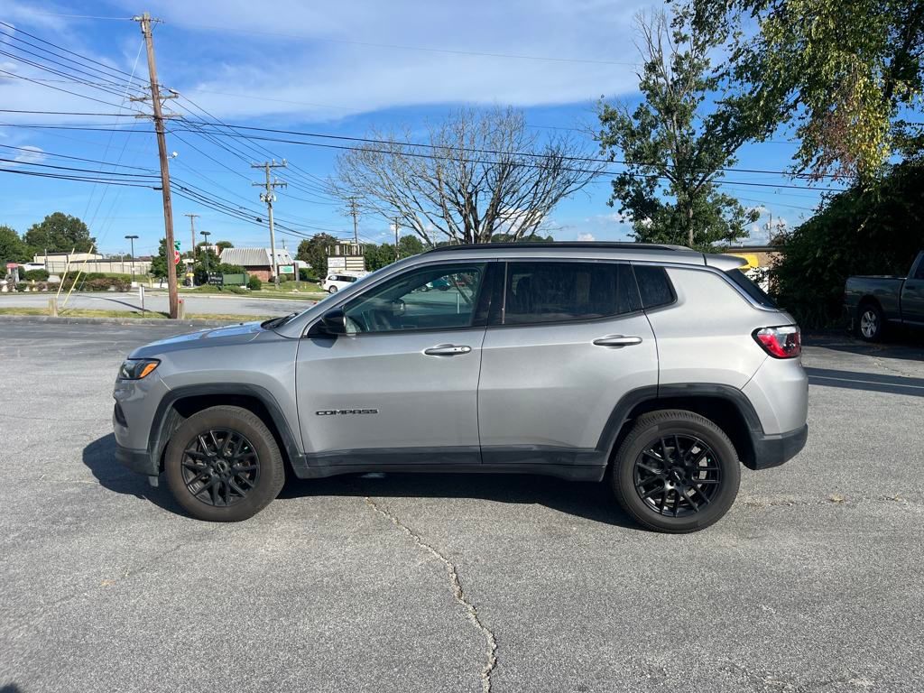 used 2022 Jeep Compass car, priced at $18,500