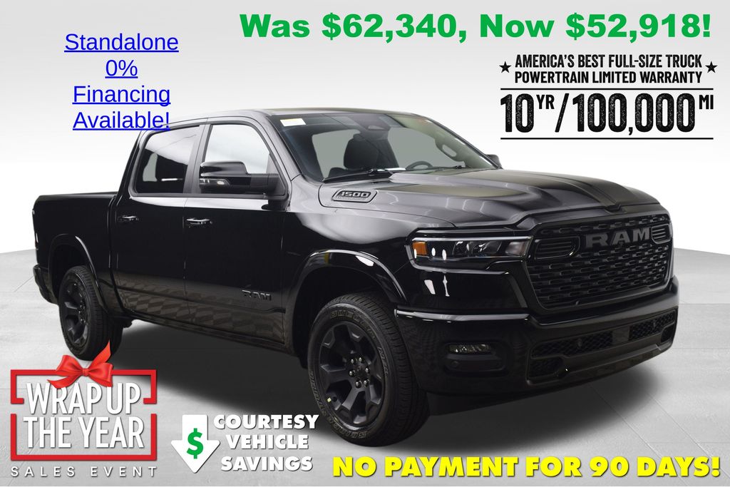 new 2026 Ram 1500 car, priced at $52,918