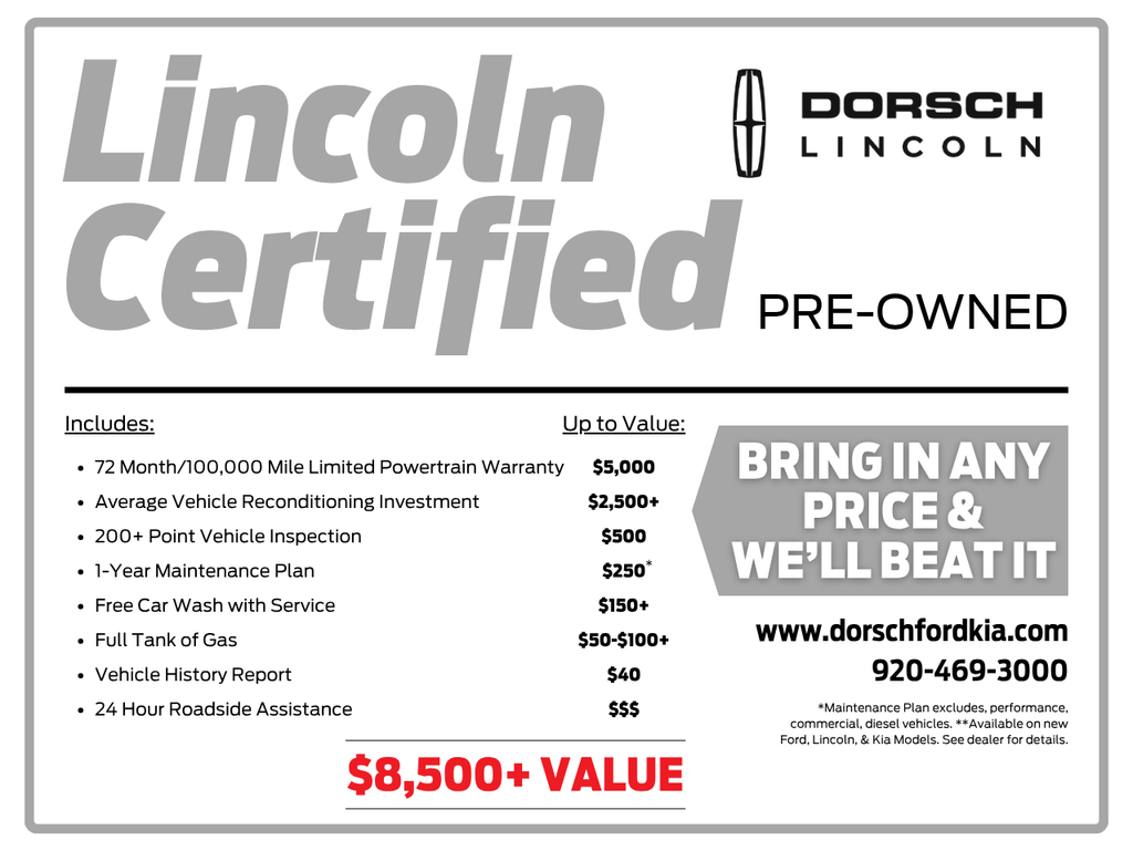 used 2022 Lincoln Nautilus car, priced at $38,333