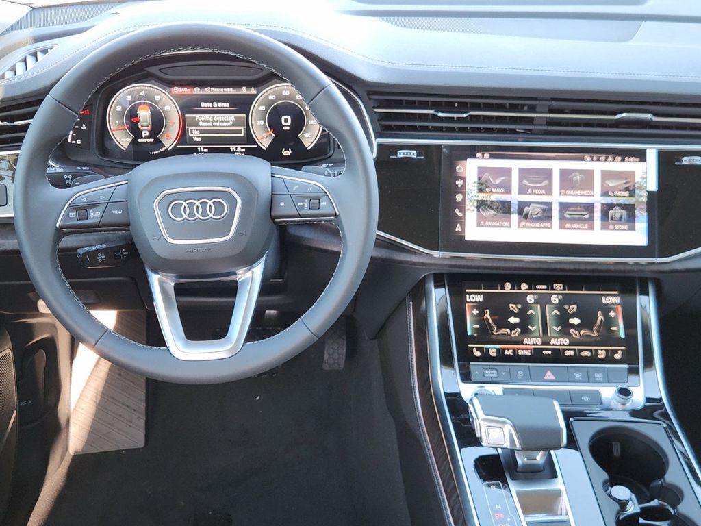 new 2025 Audi Q8 car, priced at $86,615