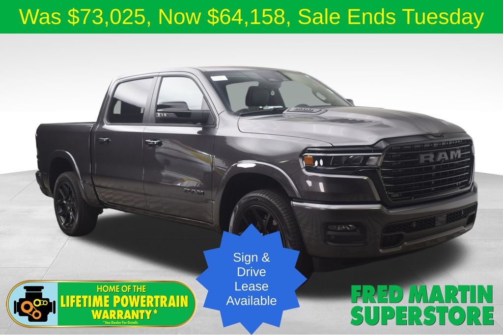 new 2026 Ram 1500 car, priced at $64,158