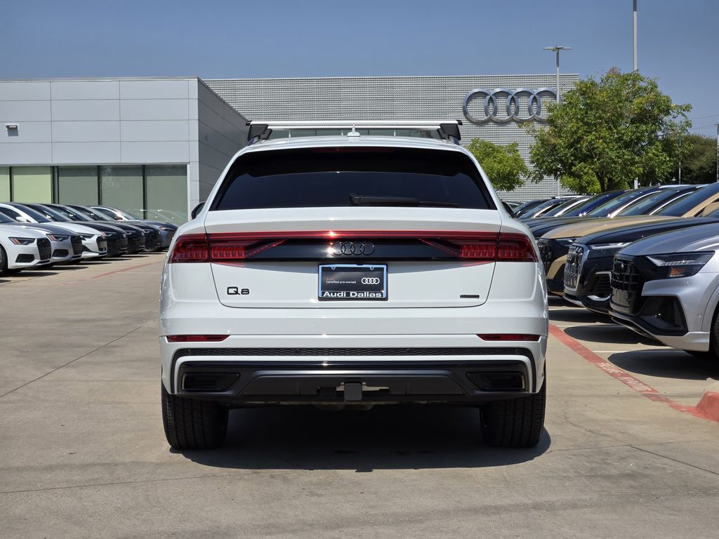 used 2023 Audi Q8 car, priced at $55,391