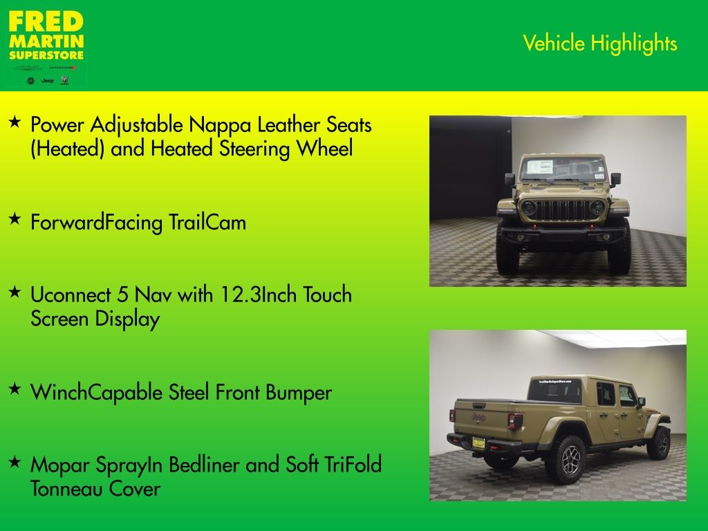 new 2025 Jeep Gladiator car, priced at $56,463