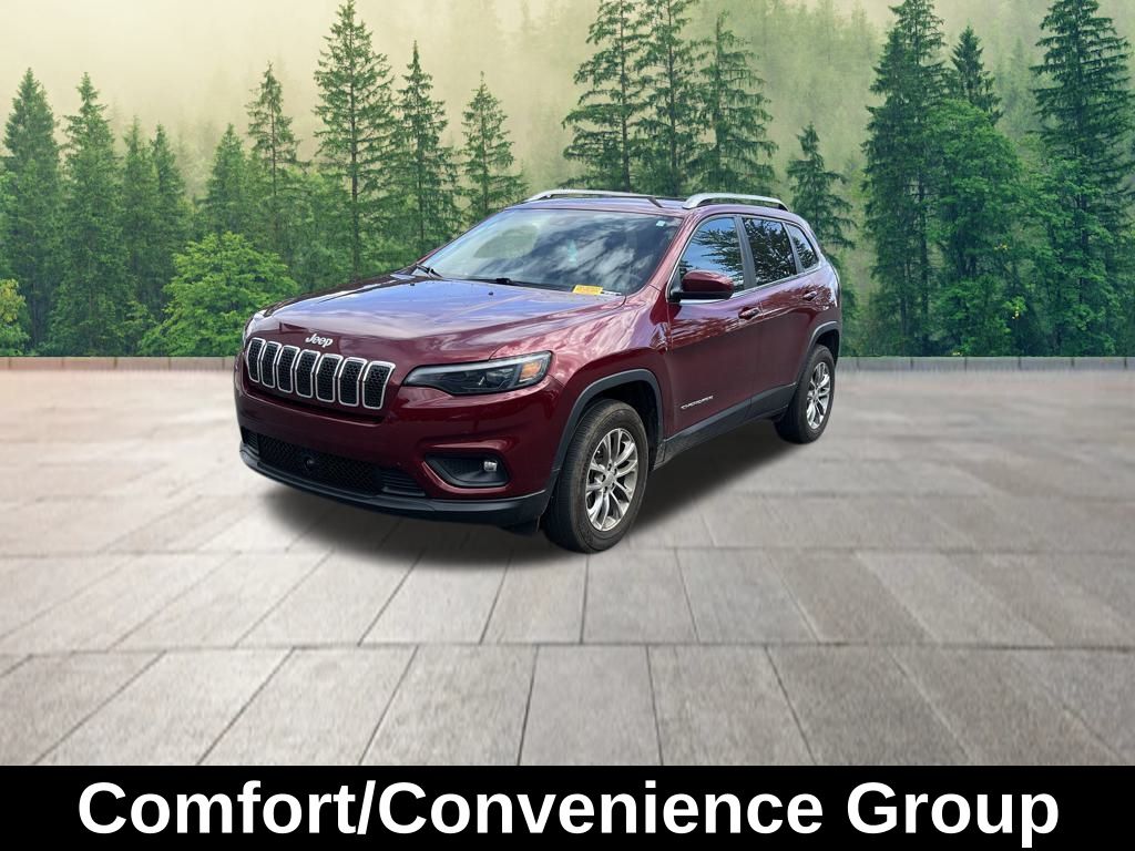 used 2021 Jeep Cherokee car, priced at $23,800