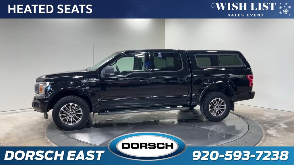 used 2018 Ford F-150 car, priced at $19,896