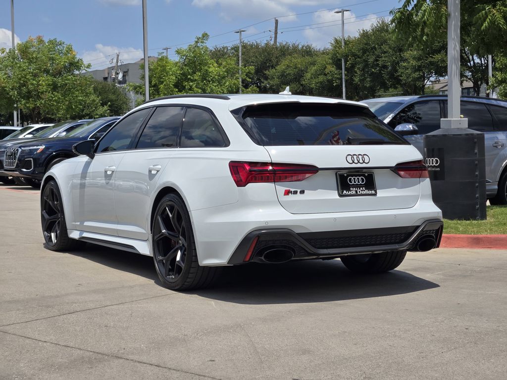 used 2025 Audi RS 6 Avant performance car, priced at $130,495