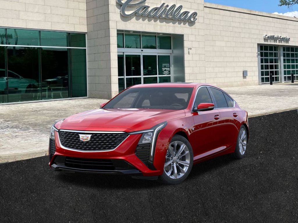 new 2025 Cadillac CT5 car, priced at $57,555