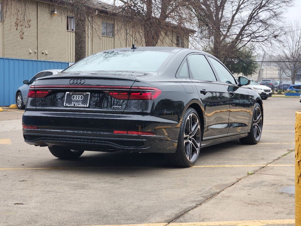new 2025 Audi A8 car, priced at $103,875