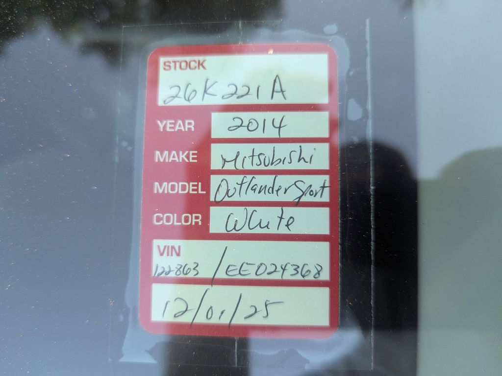 used 2014 Mitsubishi Outlander Sport car, priced at $6,791
