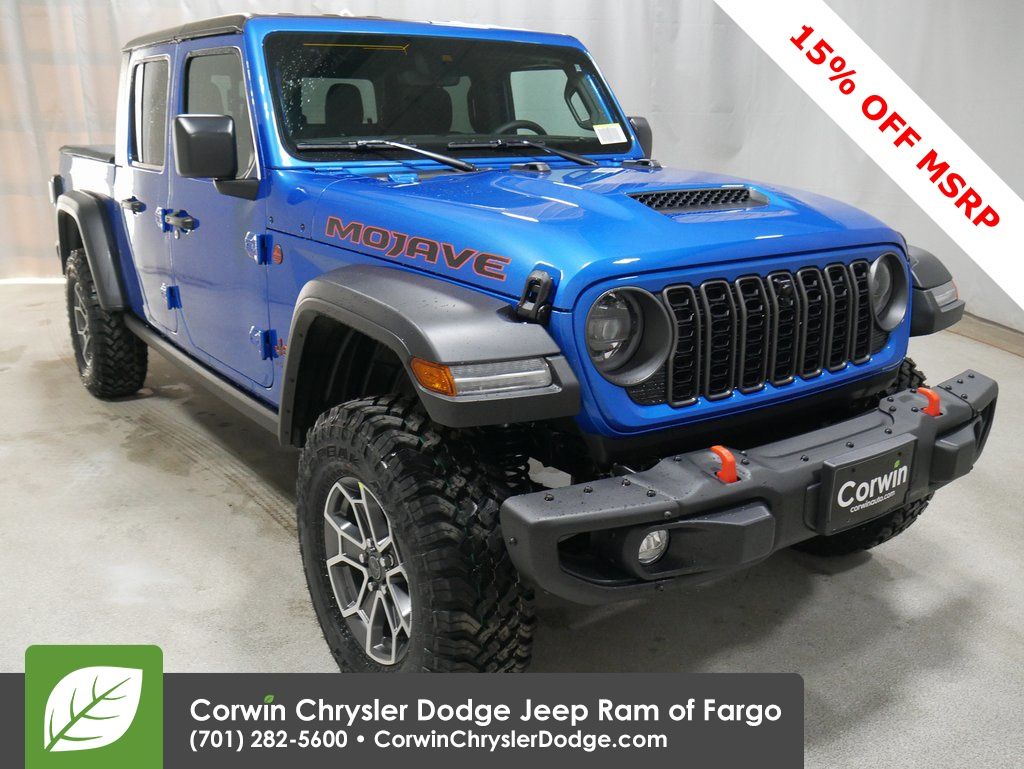 new 2024 Jeep Gladiator car, priced at $56,348