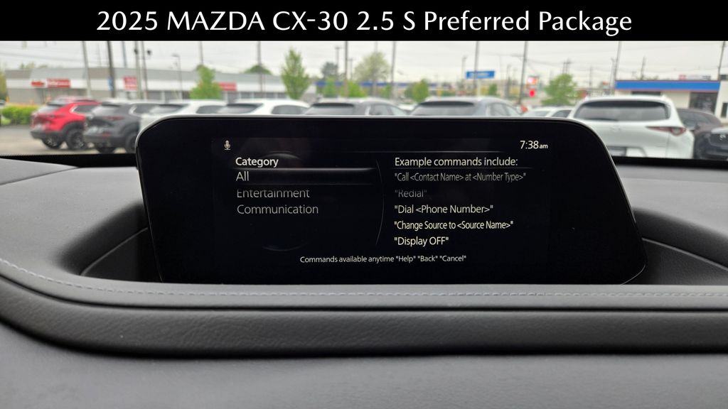 new 2025 Mazda CX-30 car, priced at $30,375