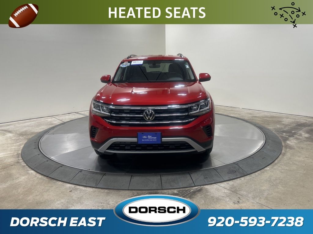 used 2021 Volkswagen Atlas car, priced at $21,496