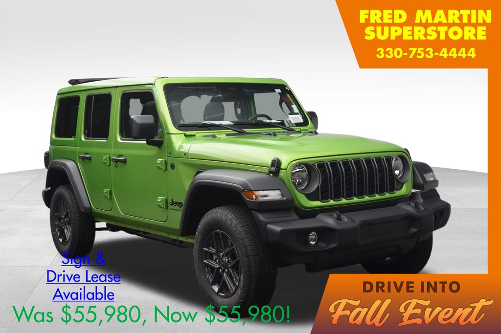 new 2026 Jeep Wrangler car, priced at $55,980