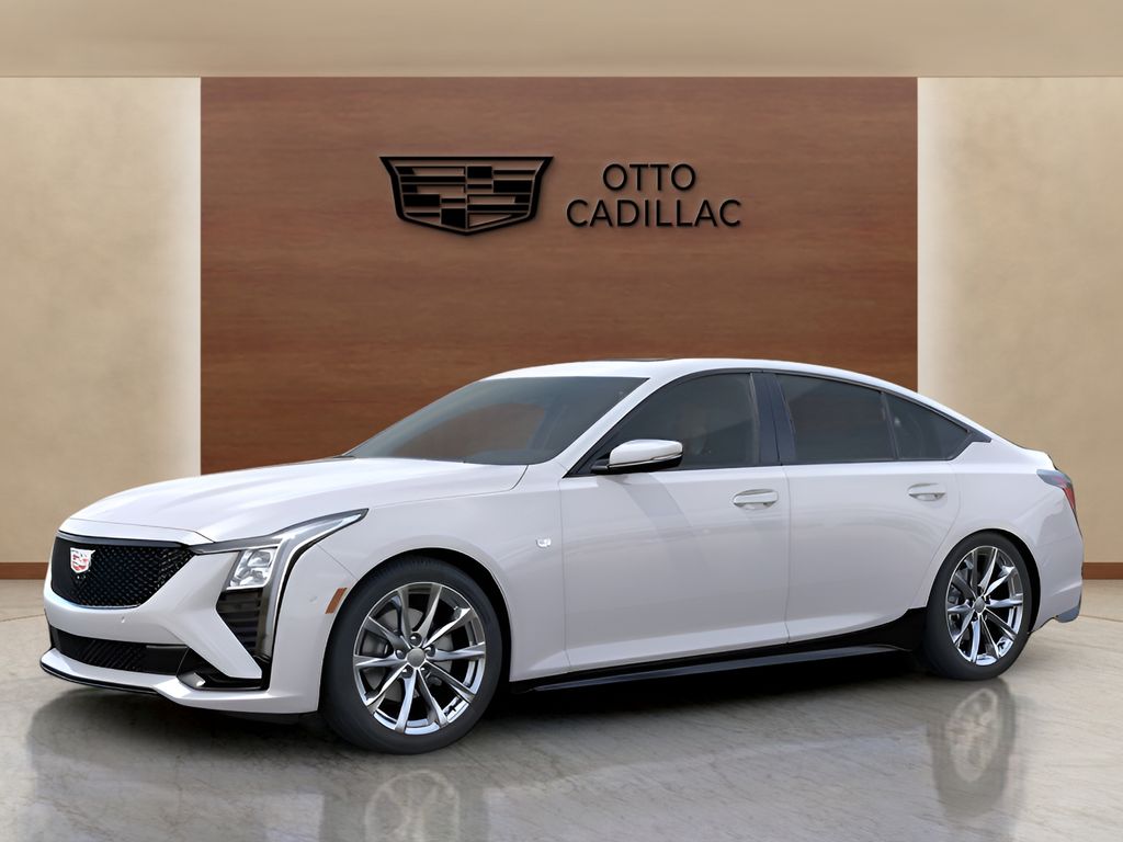 new 2025 Cadillac CT5 car, priced at $55,460