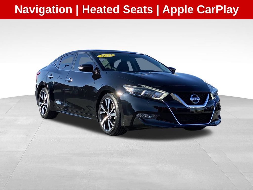 used 2018 Nissan Maxima car, priced at $18,500