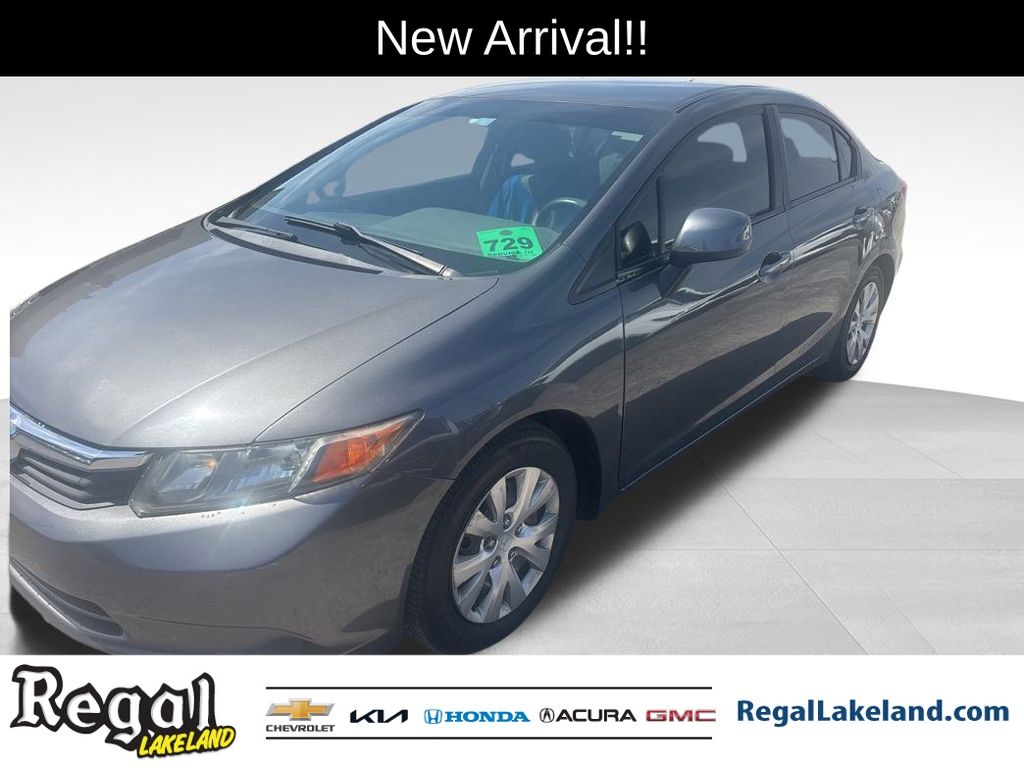 used 2012 Honda Civic car, priced at $6,991