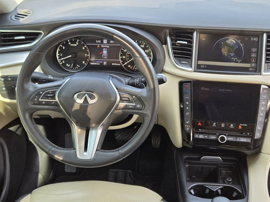 used 2022 INFINITI QX50 car, priced at $26,131