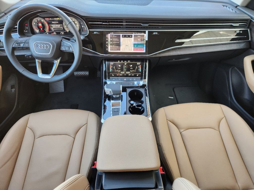 new 2025 Audi Q8 car, priced at $80,870