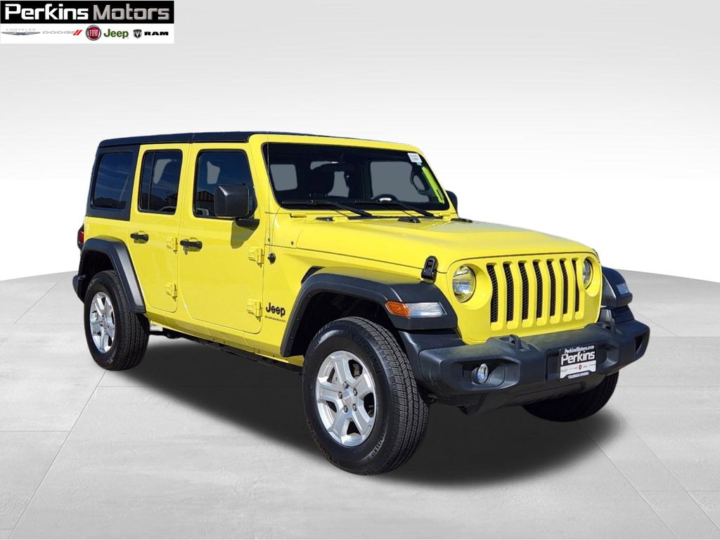 used 2023 Jeep Wrangler car, priced at $31,860