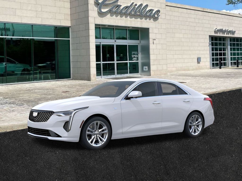 new 2025 Cadillac CT4 car, priced at $41,485