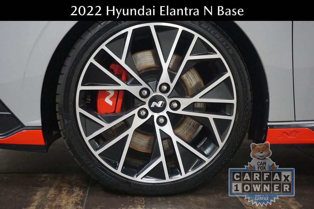 used 2022 Hyundai Elantra N car, priced at $27,632