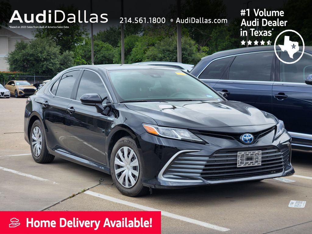 used 2021 Toyota Camry Hybrid car, priced at $25,651