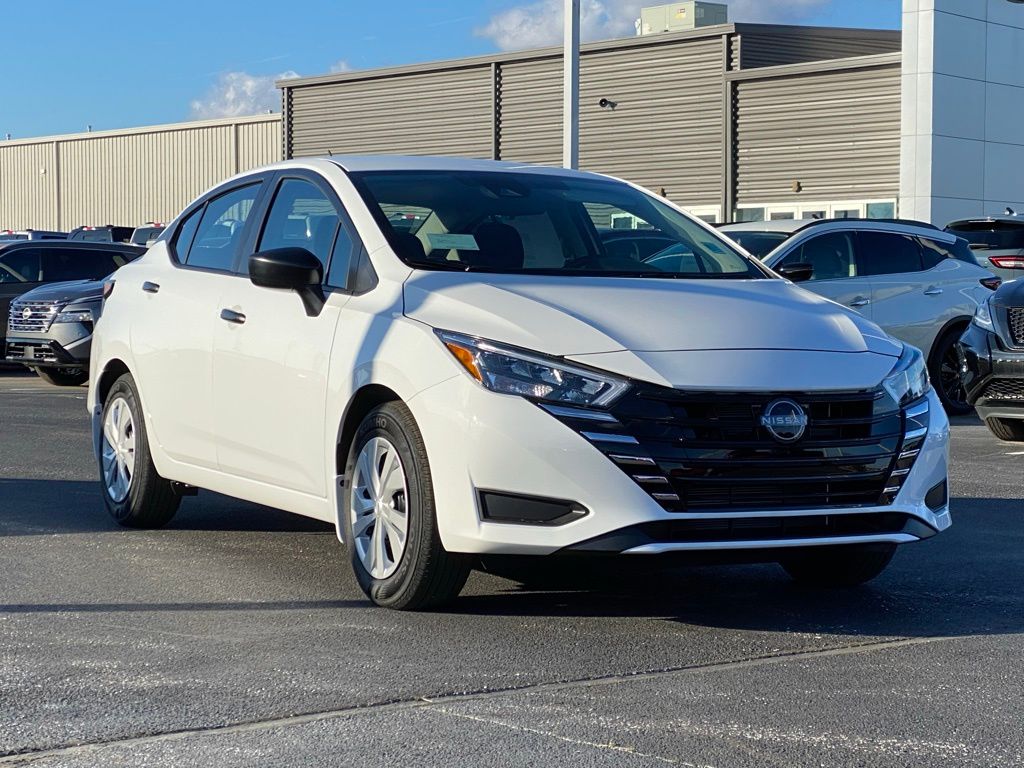 new 2025 Nissan Versa car, priced at $20,319