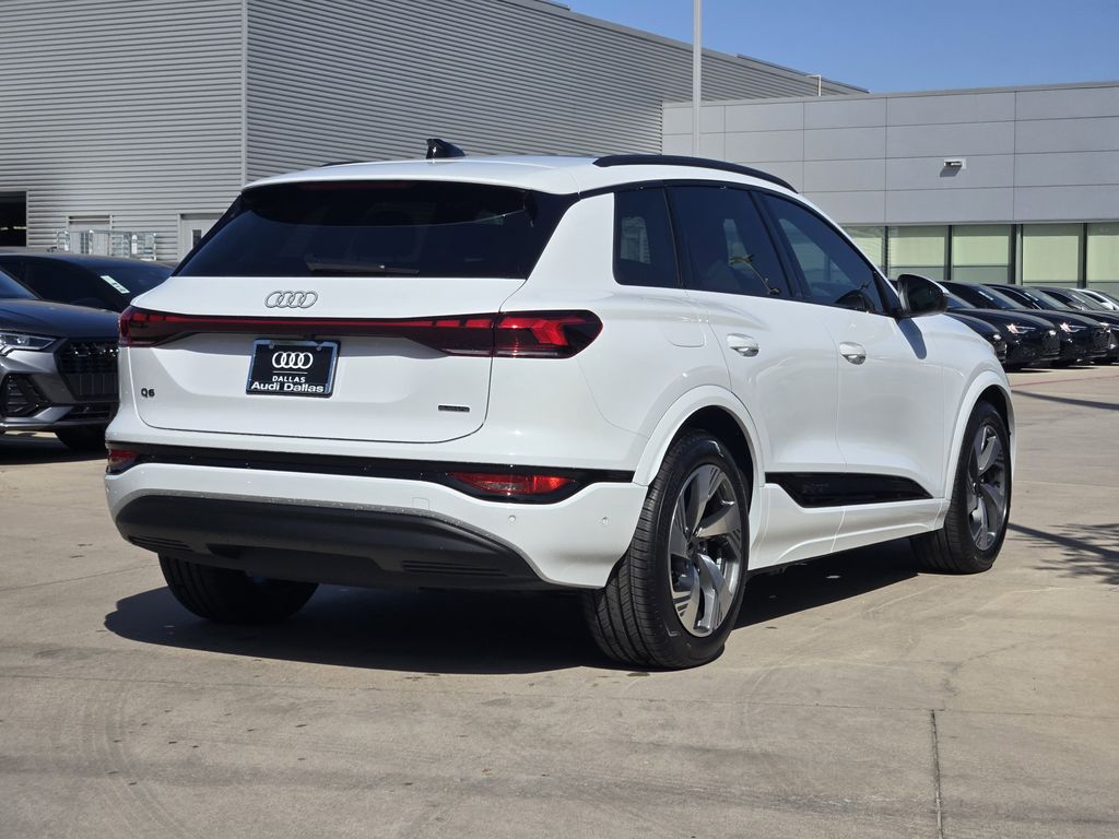 new 2025 Audi Q6 e-tron car, priced at $77,750
