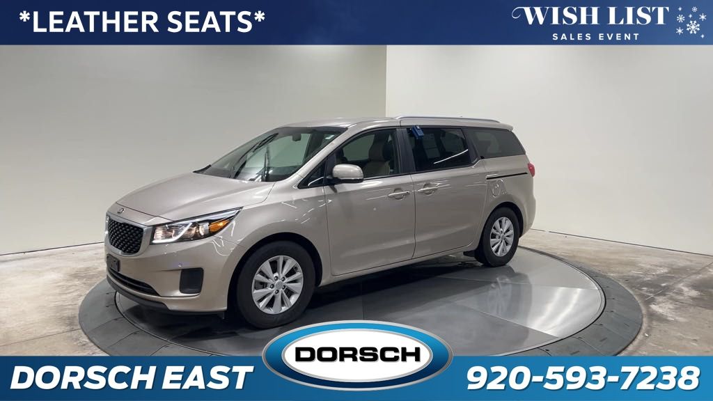 used 2016 Kia Sedona car, priced at $13,680