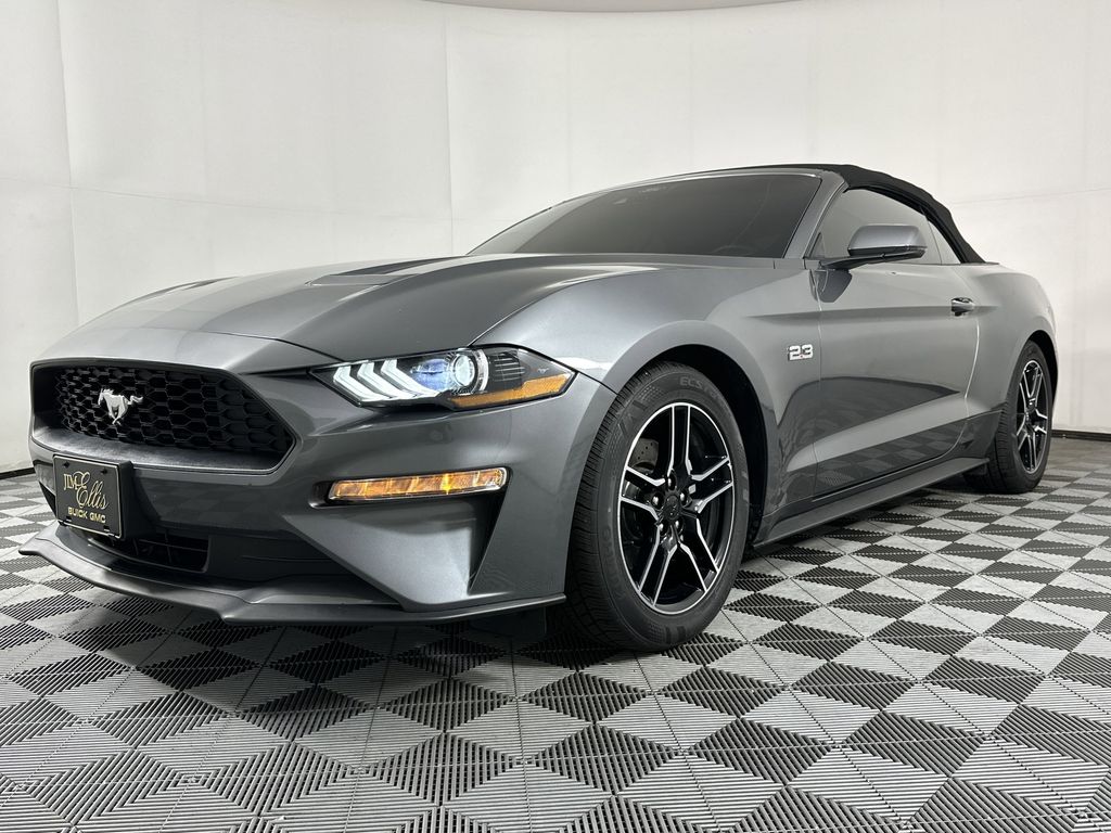 used 2022 Ford Mustang car, priced at $25,417