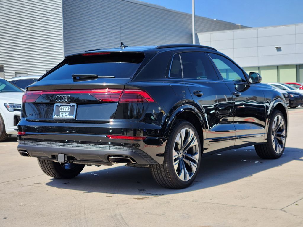 new 2025 Audi Q8 car, priced at $81,465