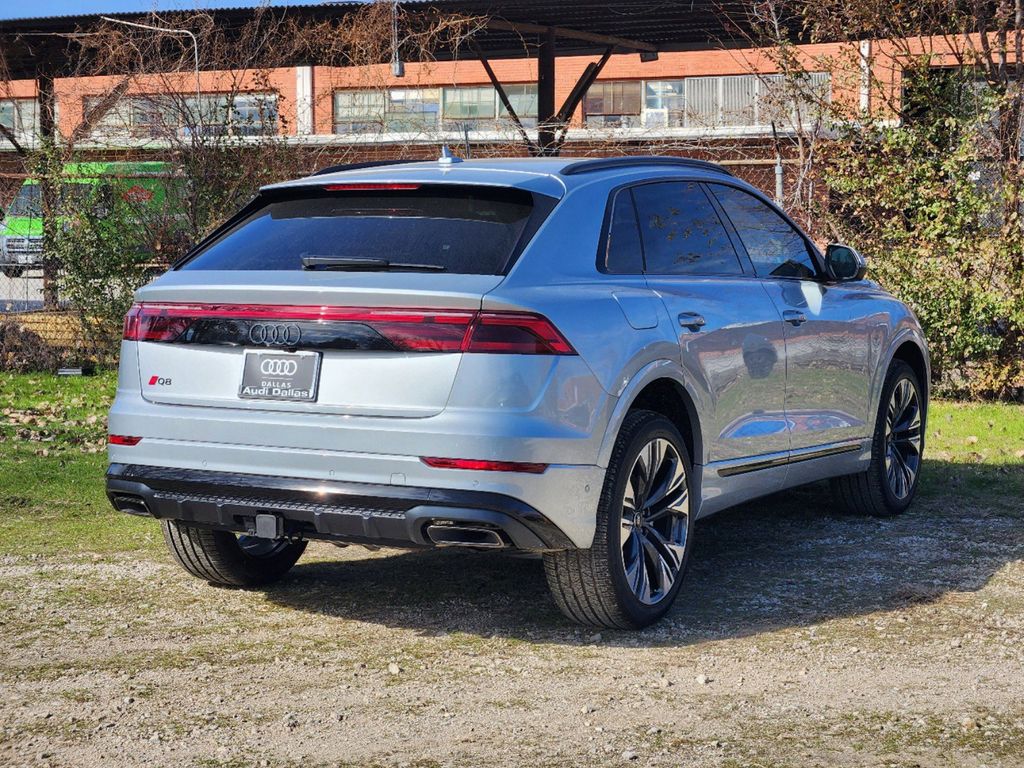 new 2025 Audi Q8 car, priced at $90,715