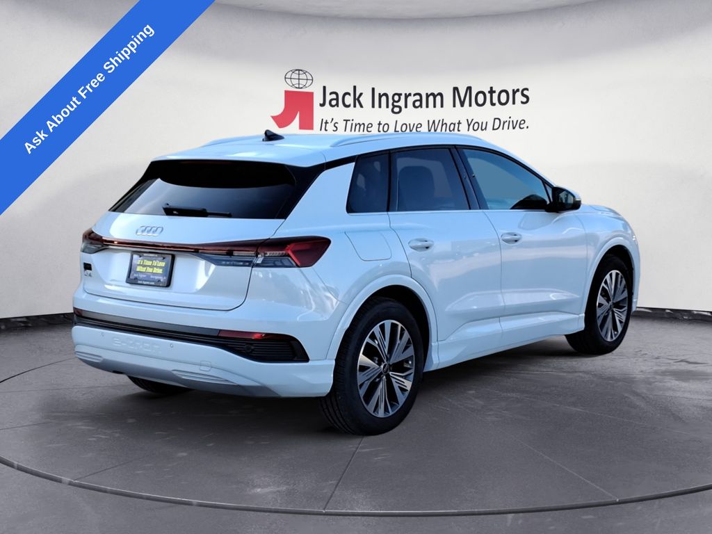 new 2025 Audi Q4 e-tron car, priced at $48,556